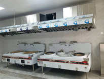大型食堂手机看片福利视频設備廠家告訴你抽排係統的管道部件及安裝方法